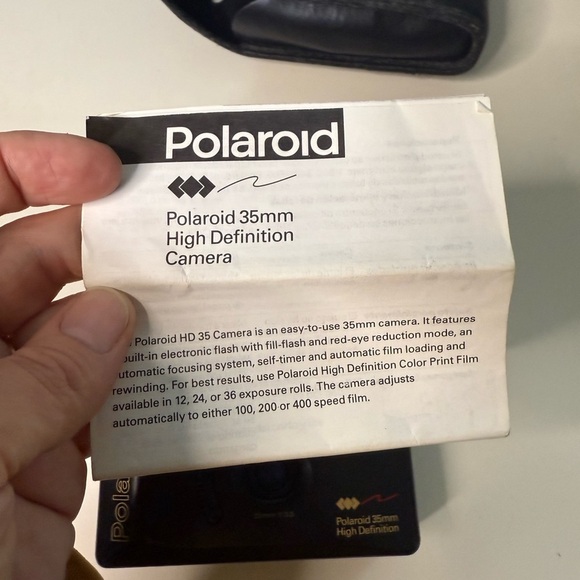 Polaroid 35mm High Definition Camera - Black - Picture 9 of 9